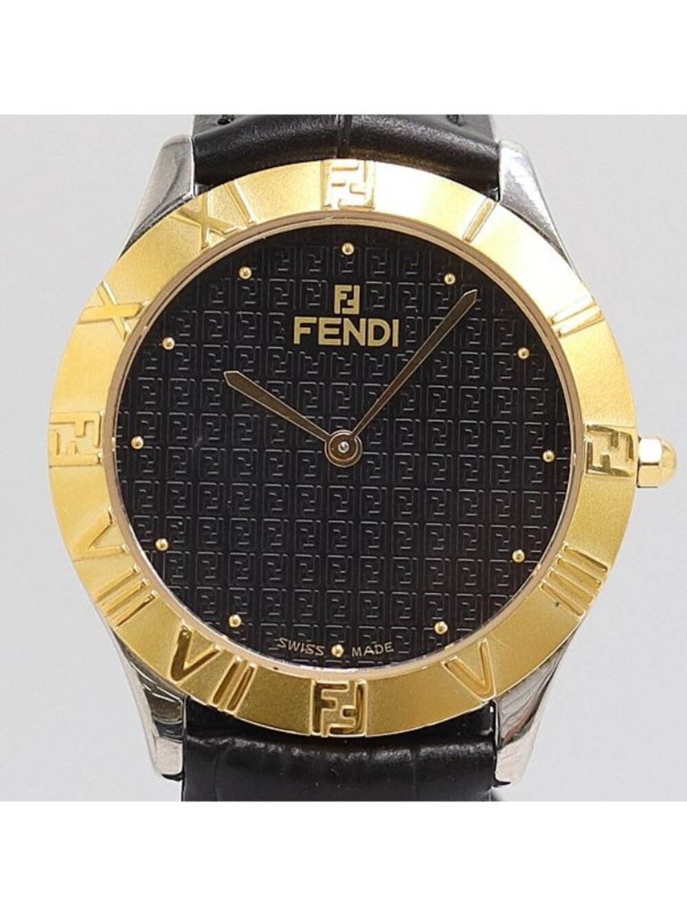 Fendi Quartz Black Dial Watch